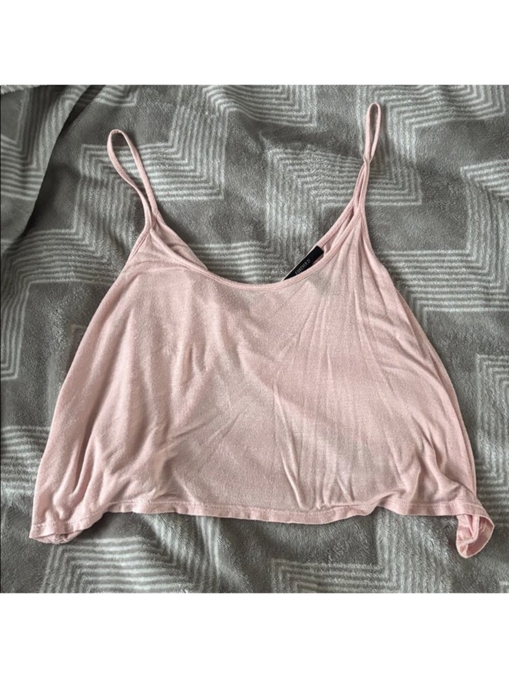 Blush Pink croptop - Picture 1 of 2